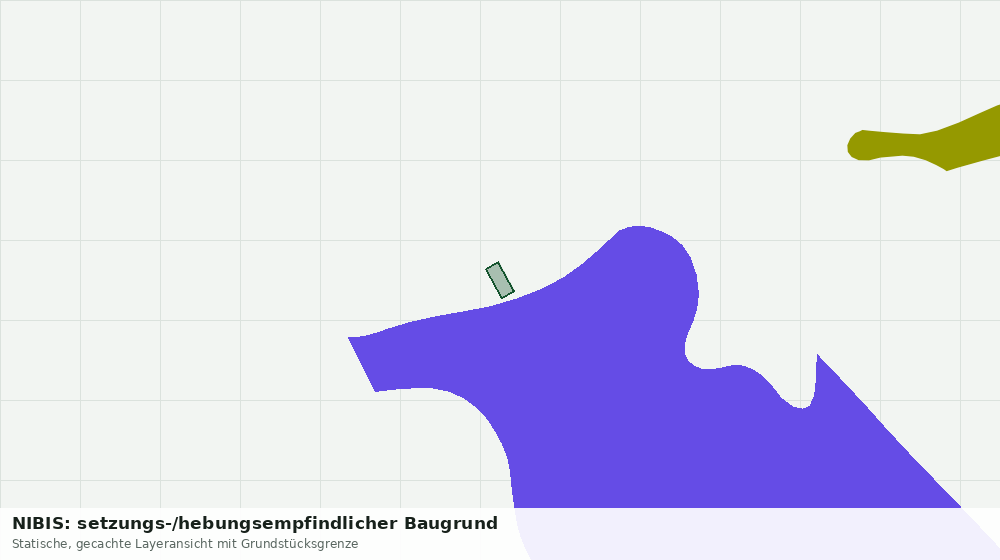 Statische Kartenansicht: NIBIS: setzungs-/hebungsempfindlicher Baugrund