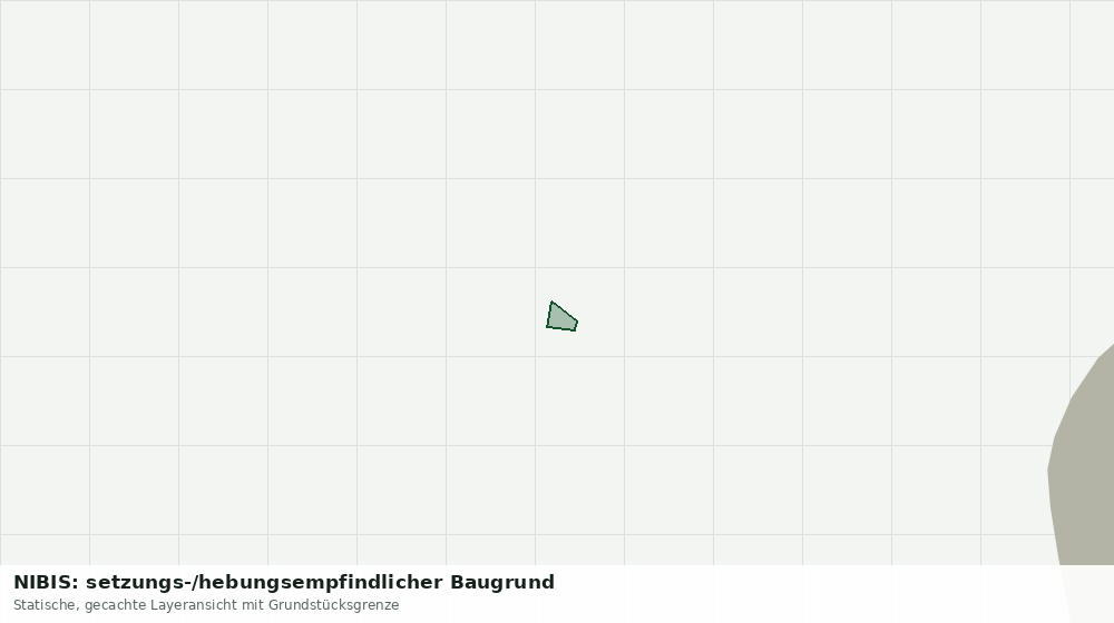 Statische Kartenansicht: NIBIS: setzungs-/hebungsempfindlicher Baugrund