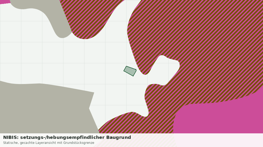 Statische Kartenansicht: NIBIS: setzungs-/hebungsempfindlicher Baugrund