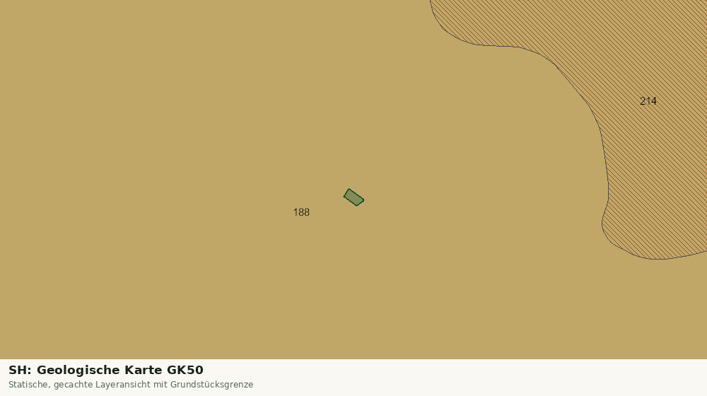 Statische Kartenansicht: SH: Geologische Karte GK50