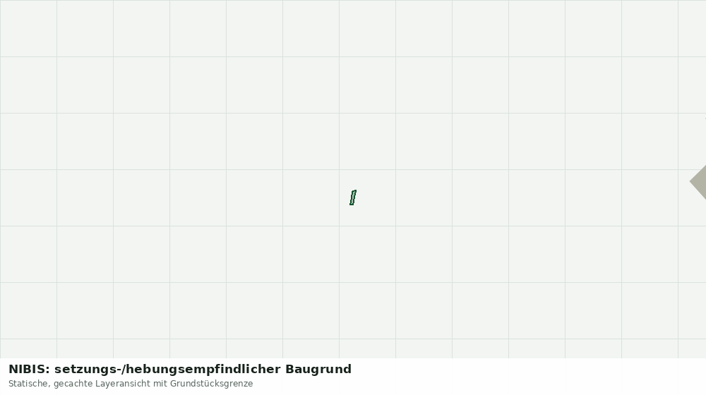 Statische Kartenansicht: NIBIS: setzungs-/hebungsempfindlicher Baugrund