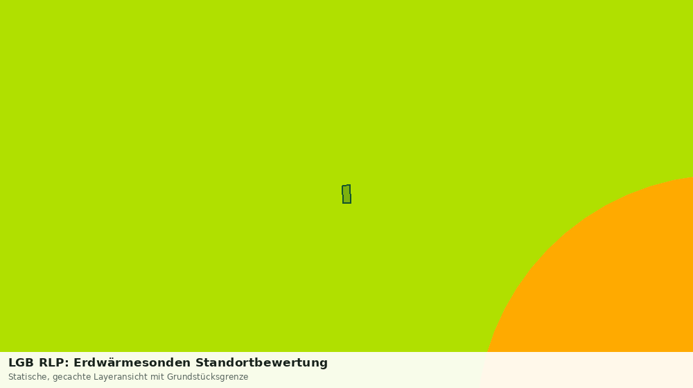 Statische Kartenansicht: LGB RLP: Erdwärmesonden Standortbewertung