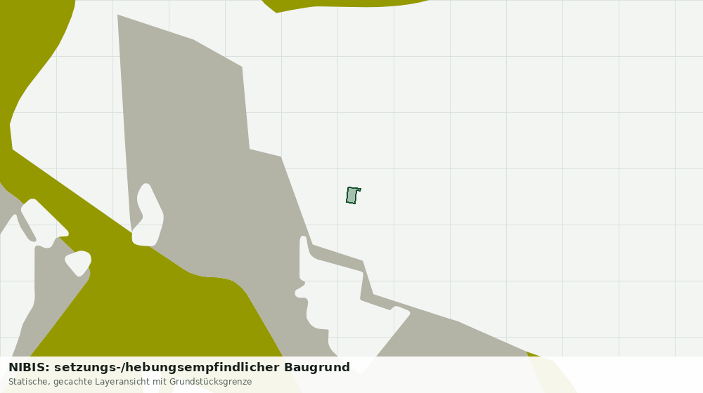 Statische Kartenansicht: NIBIS: setzungs-/hebungsempfindlicher Baugrund