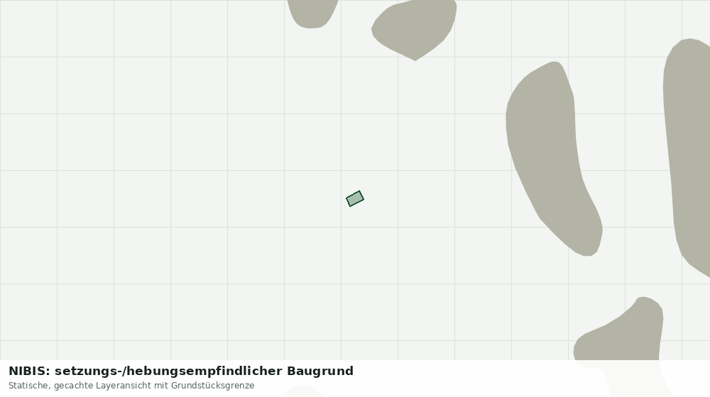 Statische Kartenansicht: NIBIS: setzungs-/hebungsempfindlicher Baugrund