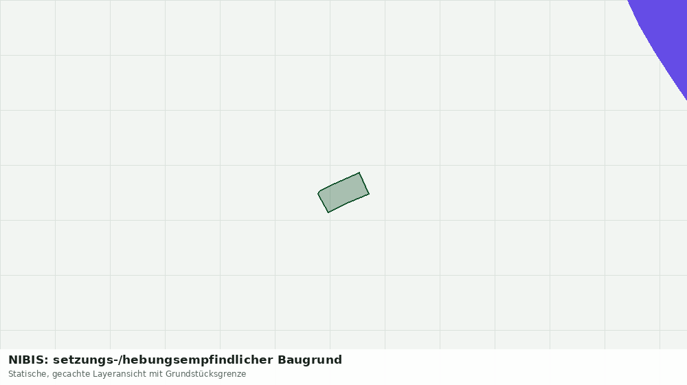 Statische Kartenansicht: NIBIS: setzungs-/hebungsempfindlicher Baugrund