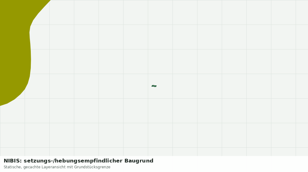 Statische Kartenansicht: NIBIS: setzungs-/hebungsempfindlicher Baugrund
