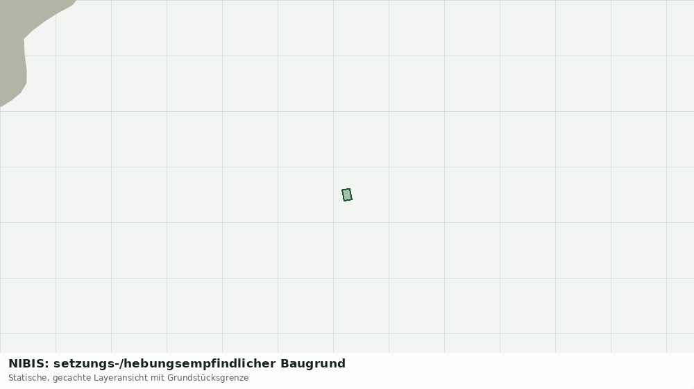 Statische Kartenansicht: NIBIS: setzungs-/hebungsempfindlicher Baugrund