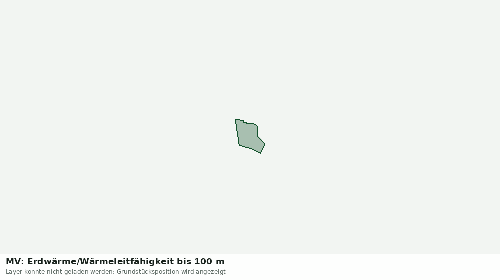 Statische Kartenansicht: MV: Erdwärme/Wärmeleitfähigkeit bis 100 m