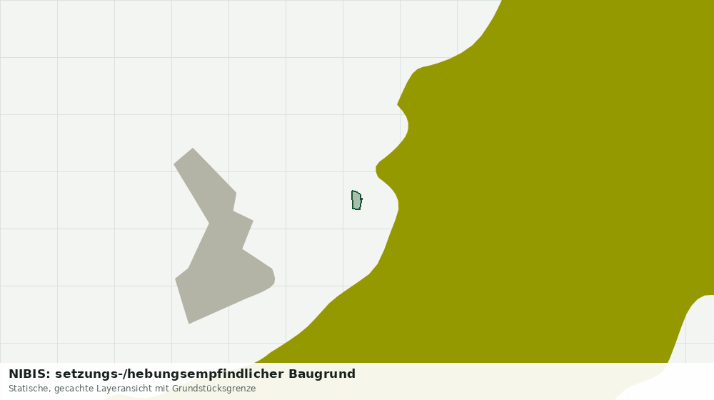Statische Kartenansicht: NIBIS: setzungs-/hebungsempfindlicher Baugrund
