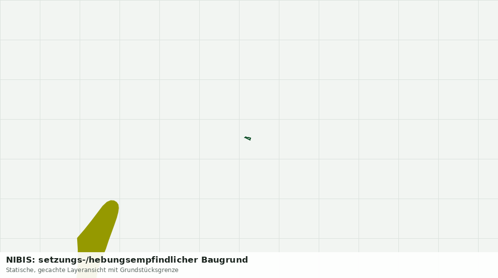 Statische Kartenansicht: NIBIS: setzungs-/hebungsempfindlicher Baugrund