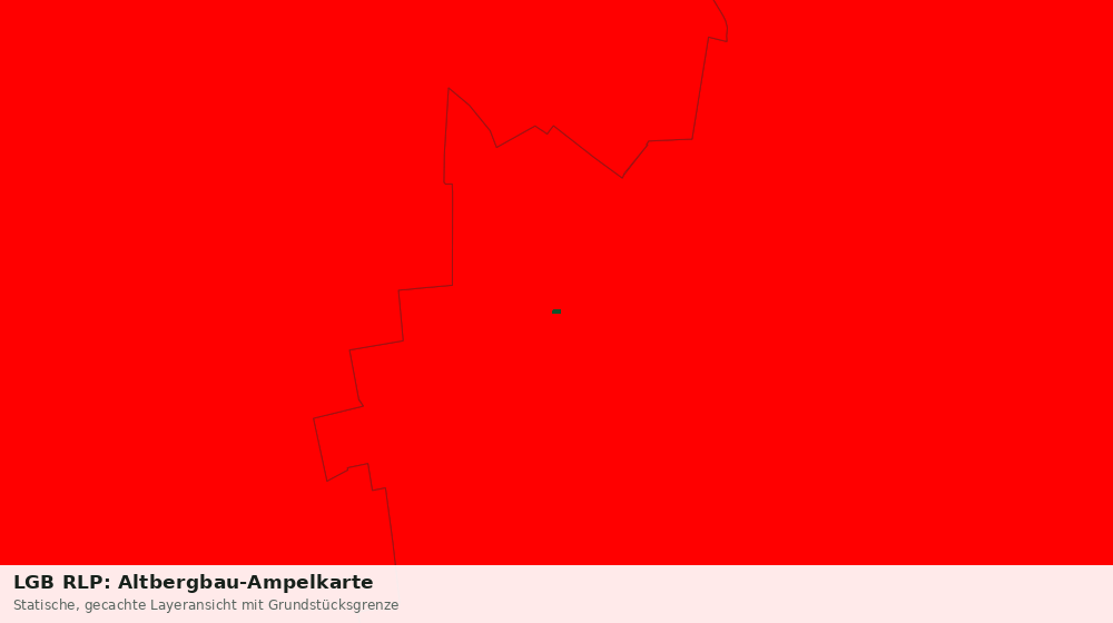 Statische Kartenansicht: LGB RLP: Altbergbau-Ampelkarte