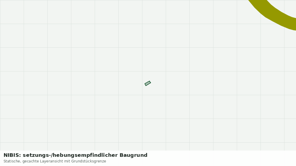 Statische Kartenansicht: NIBIS: setzungs-/hebungsempfindlicher Baugrund