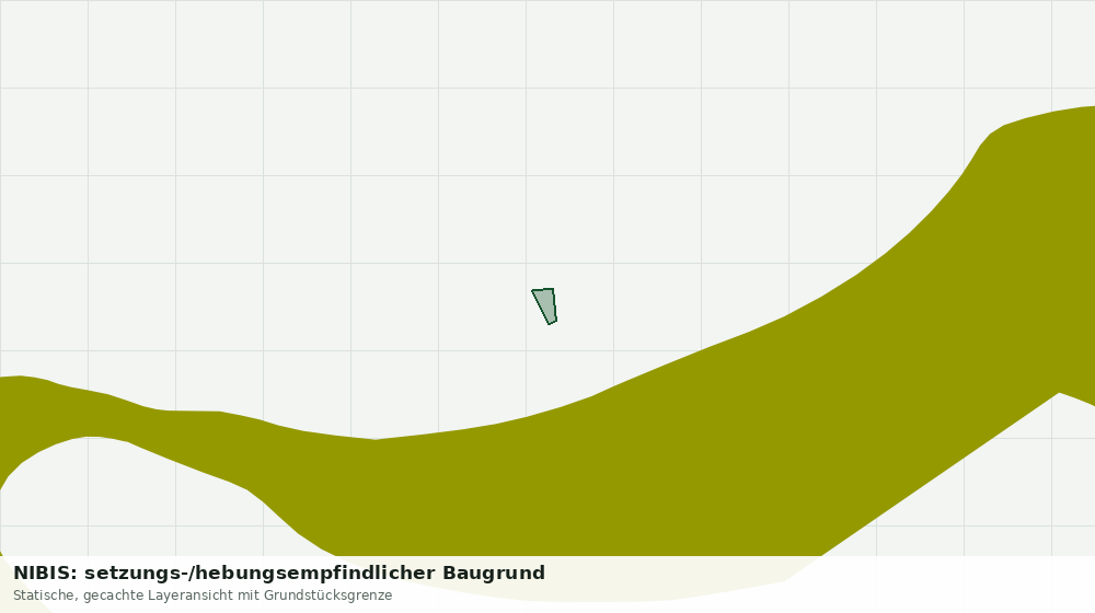 Statische Kartenansicht: NIBIS: setzungs-/hebungsempfindlicher Baugrund