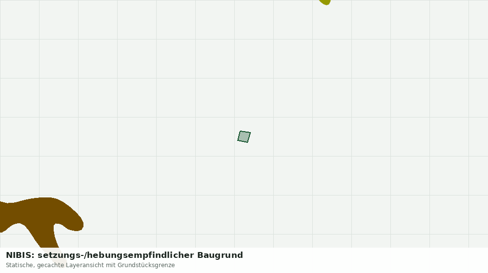 Statische Kartenansicht: NIBIS: setzungs-/hebungsempfindlicher Baugrund