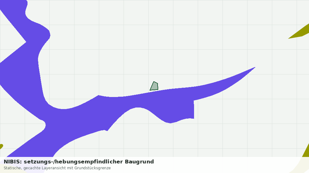 Statische Kartenansicht: NIBIS: setzungs-/hebungsempfindlicher Baugrund