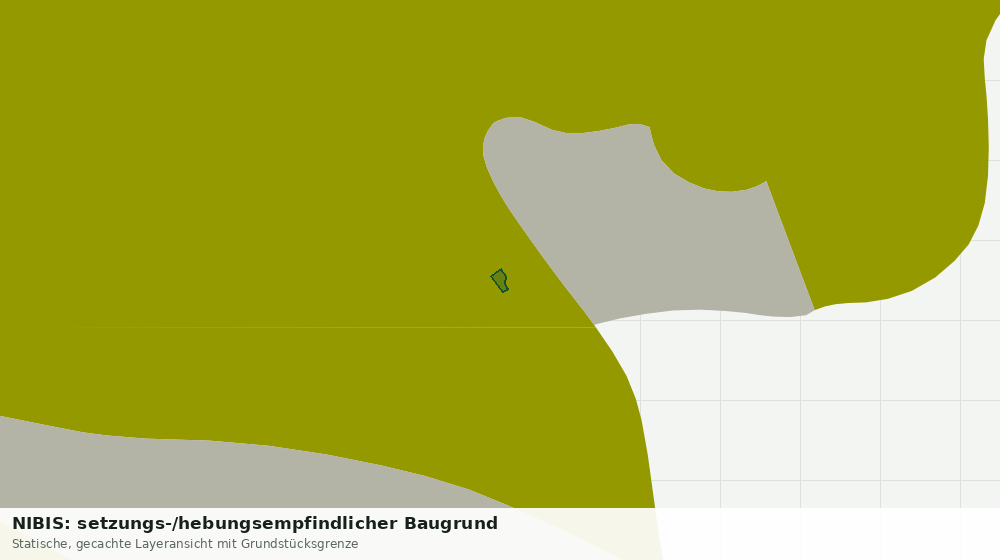 Statische Kartenansicht: NIBIS: setzungs-/hebungsempfindlicher Baugrund