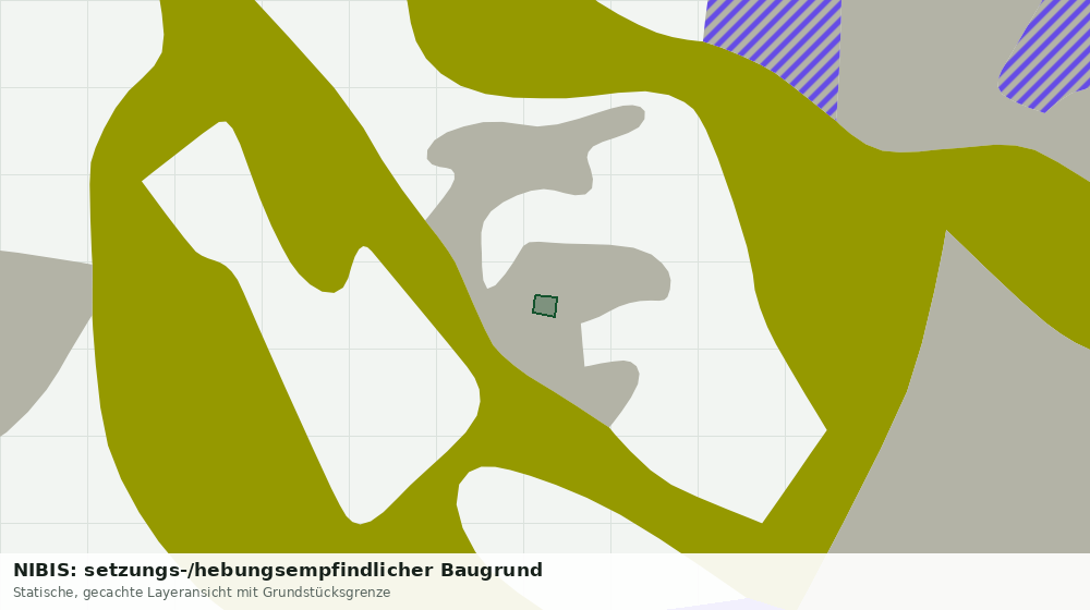 Statische Kartenansicht: NIBIS: setzungs-/hebungsempfindlicher Baugrund