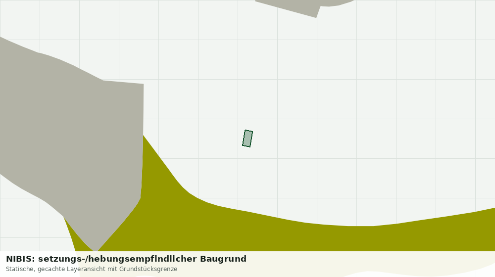Statische Kartenansicht: NIBIS: setzungs-/hebungsempfindlicher Baugrund