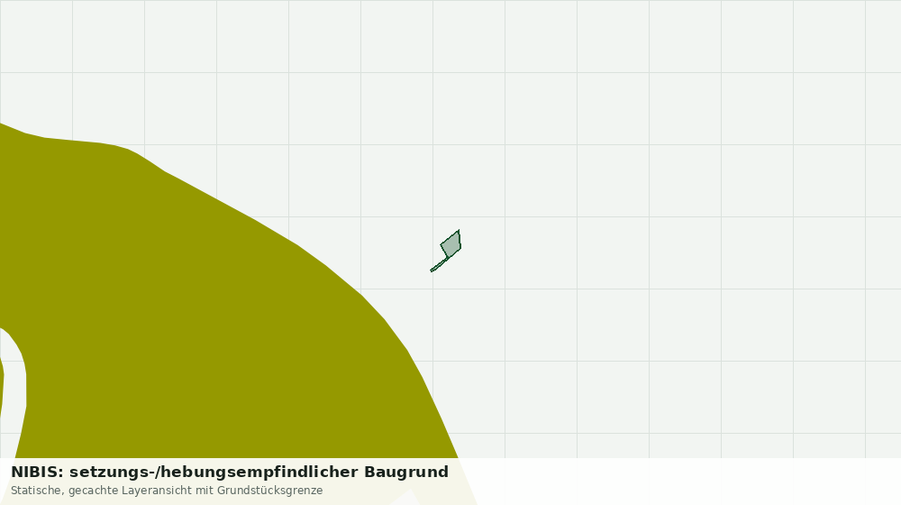 Statische Kartenansicht: NIBIS: setzungs-/hebungsempfindlicher Baugrund