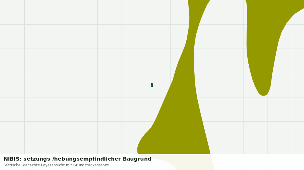 Statische Kartenansicht: NIBIS: setzungs-/hebungsempfindlicher Baugrund