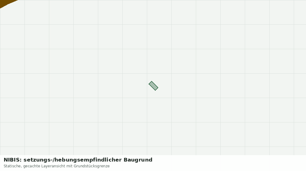 Statische Kartenansicht: NIBIS: setzungs-/hebungsempfindlicher Baugrund