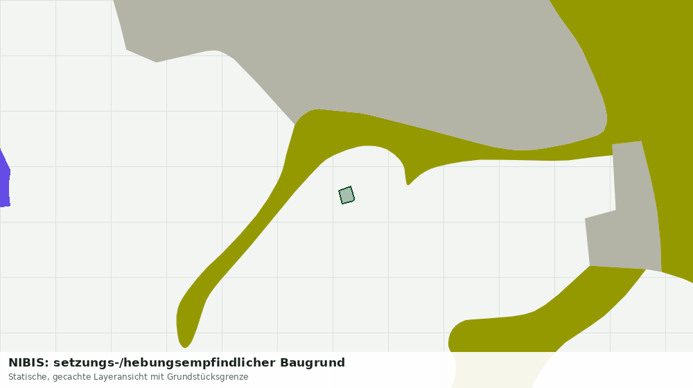 Statische Kartenansicht: NIBIS: setzungs-/hebungsempfindlicher Baugrund