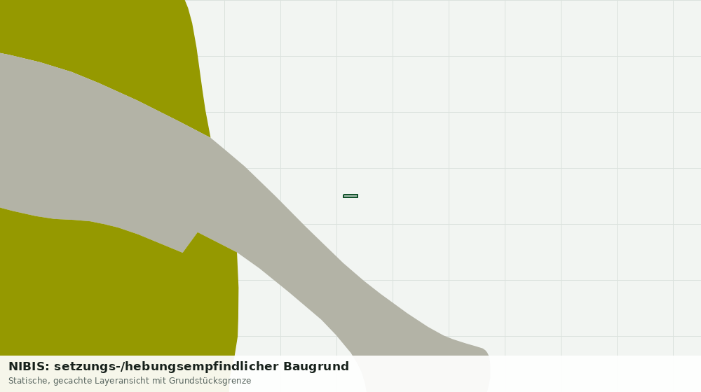 Statische Kartenansicht: NIBIS: setzungs-/hebungsempfindlicher Baugrund