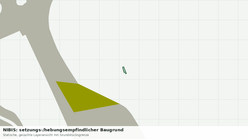Statische Kartenansicht: NIBIS: setzungs-/hebungsempfindlicher Baugrund