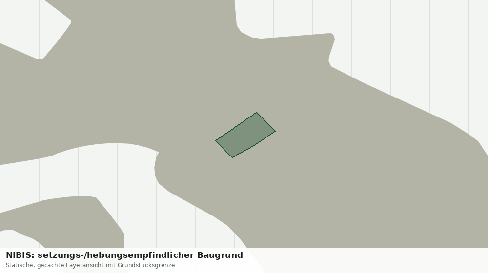 Statische Kartenansicht: NIBIS: setzungs-/hebungsempfindlicher Baugrund