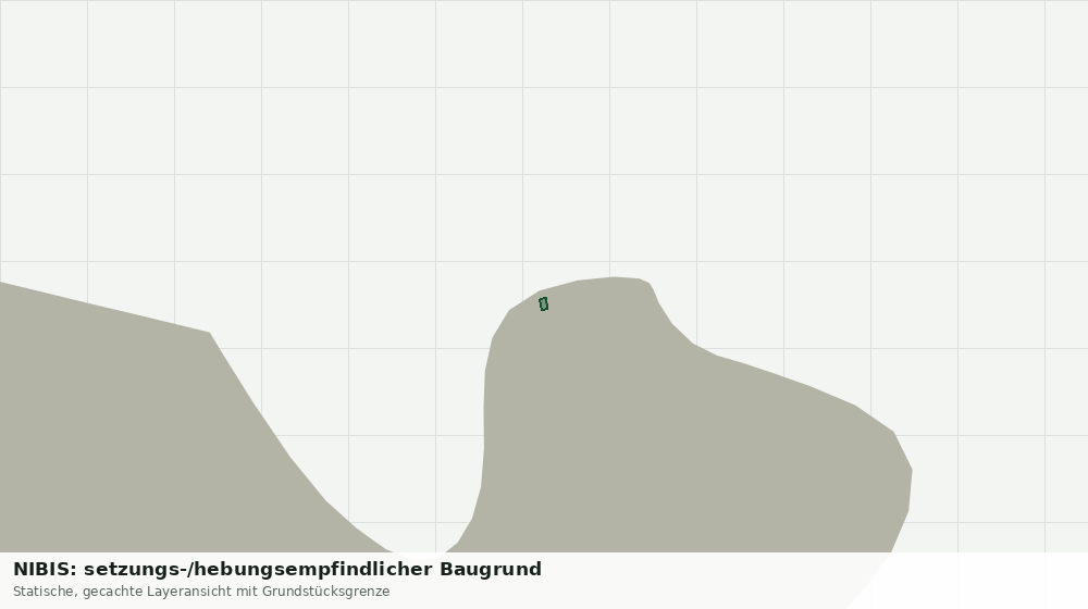 Statische Kartenansicht: NIBIS: setzungs-/hebungsempfindlicher Baugrund