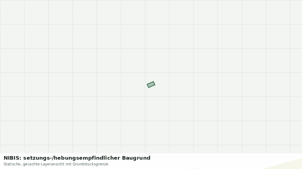 Statische Kartenansicht: NIBIS: setzungs-/hebungsempfindlicher Baugrund