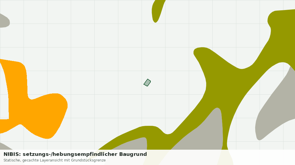 Statische Kartenansicht: NIBIS: setzungs-/hebungsempfindlicher Baugrund