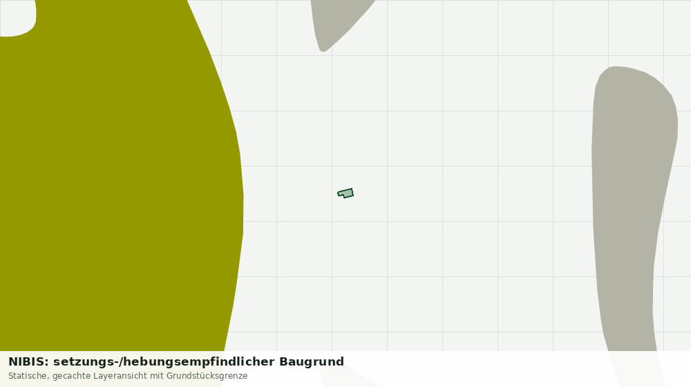 Statische Kartenansicht: NIBIS: setzungs-/hebungsempfindlicher Baugrund