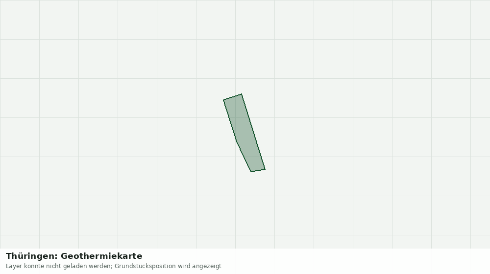 Statische Kartenansicht: Thüringen: Geothermiekarte