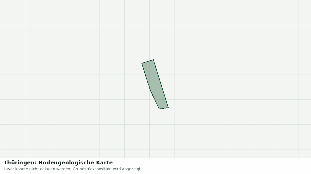 Statische Kartenansicht: Thüringen: Bodengeologische Karte