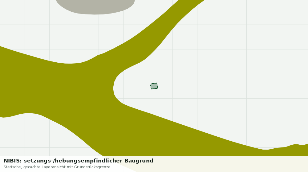 Statische Kartenansicht: NIBIS: setzungs-/hebungsempfindlicher Baugrund