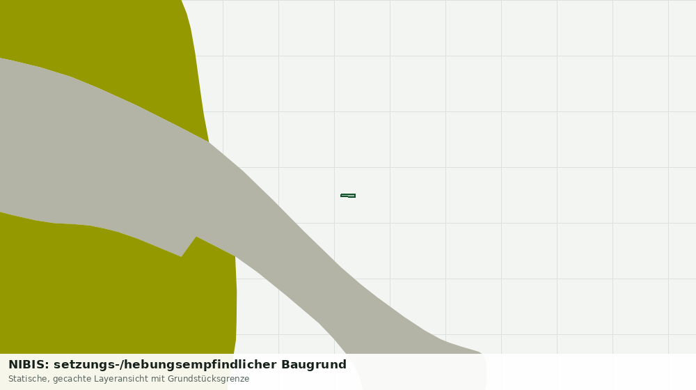 Statische Kartenansicht: NIBIS: setzungs-/hebungsempfindlicher Baugrund