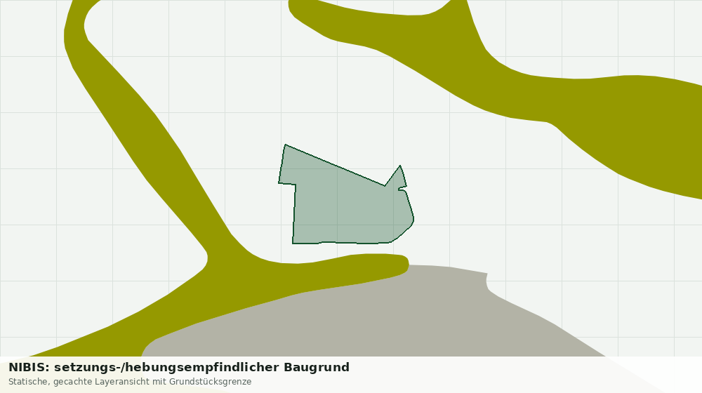 Statische Kartenansicht: NIBIS: setzungs-/hebungsempfindlicher Baugrund