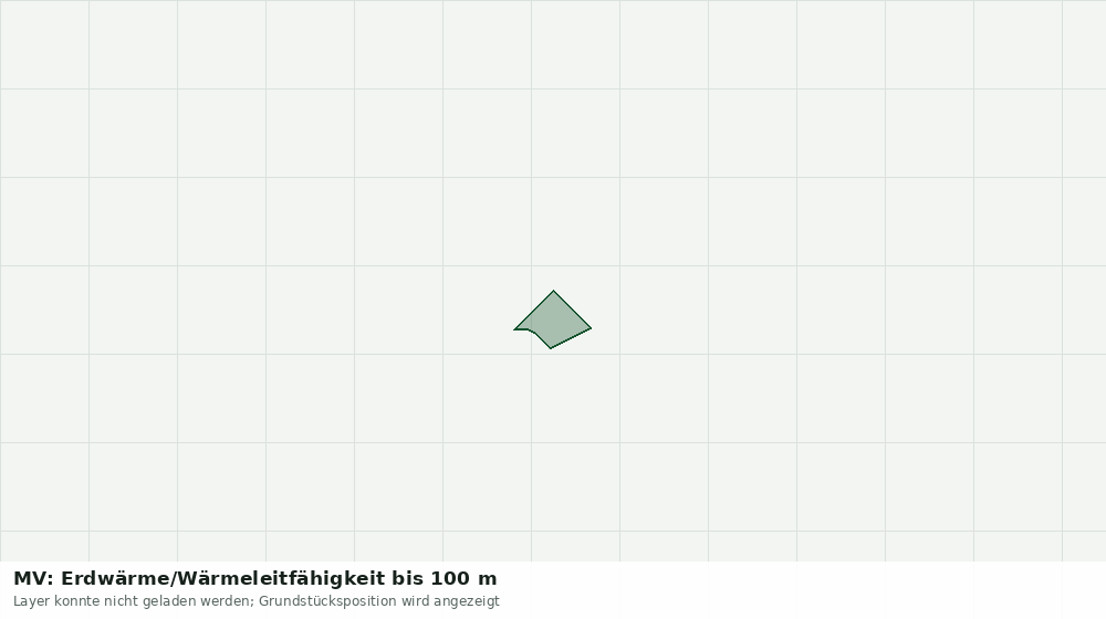 Statische Kartenansicht: MV: Erdwärme/Wärmeleitfähigkeit bis 100 m