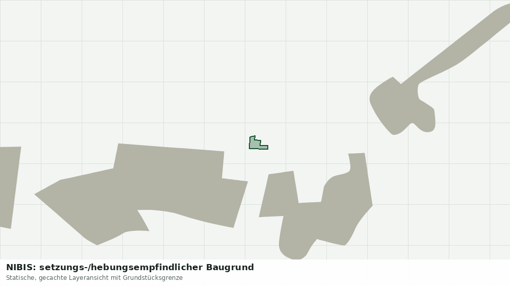 Statische Kartenansicht: NIBIS: setzungs-/hebungsempfindlicher Baugrund