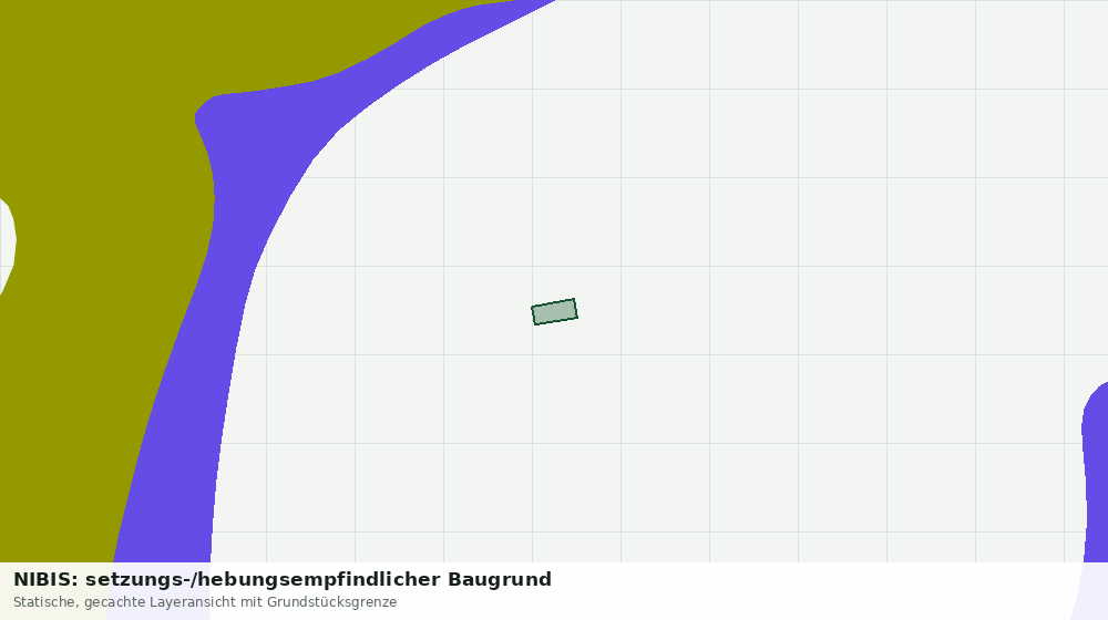 Statische Kartenansicht: NIBIS: setzungs-/hebungsempfindlicher Baugrund