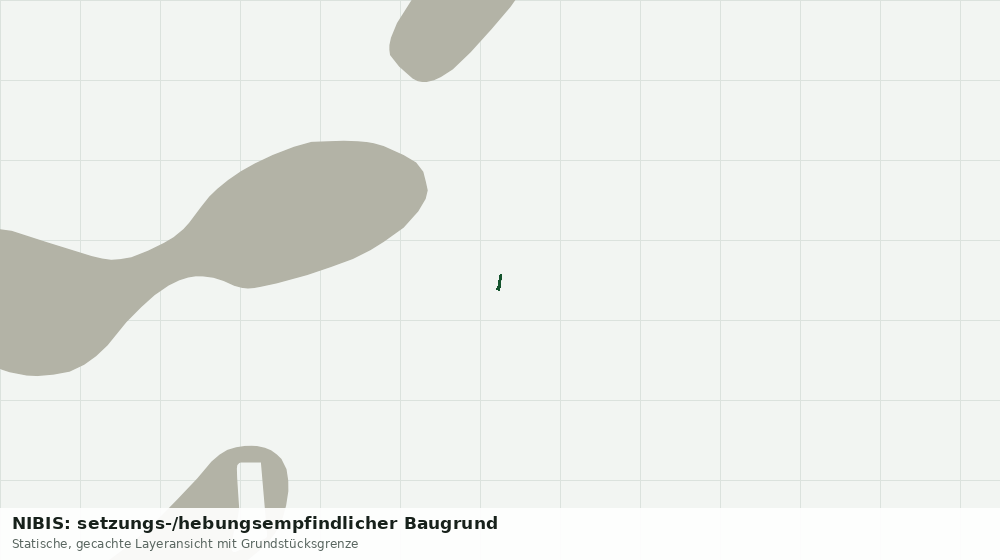 Statische Kartenansicht: NIBIS: setzungs-/hebungsempfindlicher Baugrund