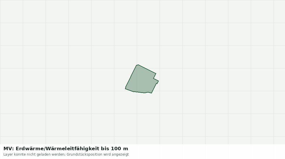 Statische Kartenansicht: MV: Erdwärme/Wärmeleitfähigkeit bis 100 m