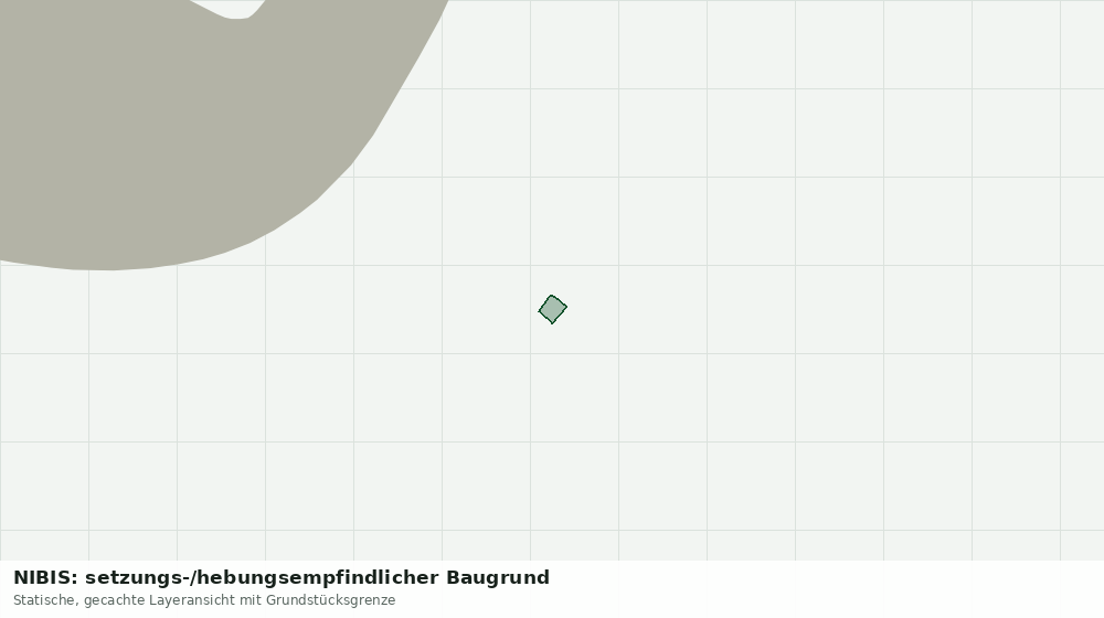 Statische Kartenansicht: NIBIS: setzungs-/hebungsempfindlicher Baugrund