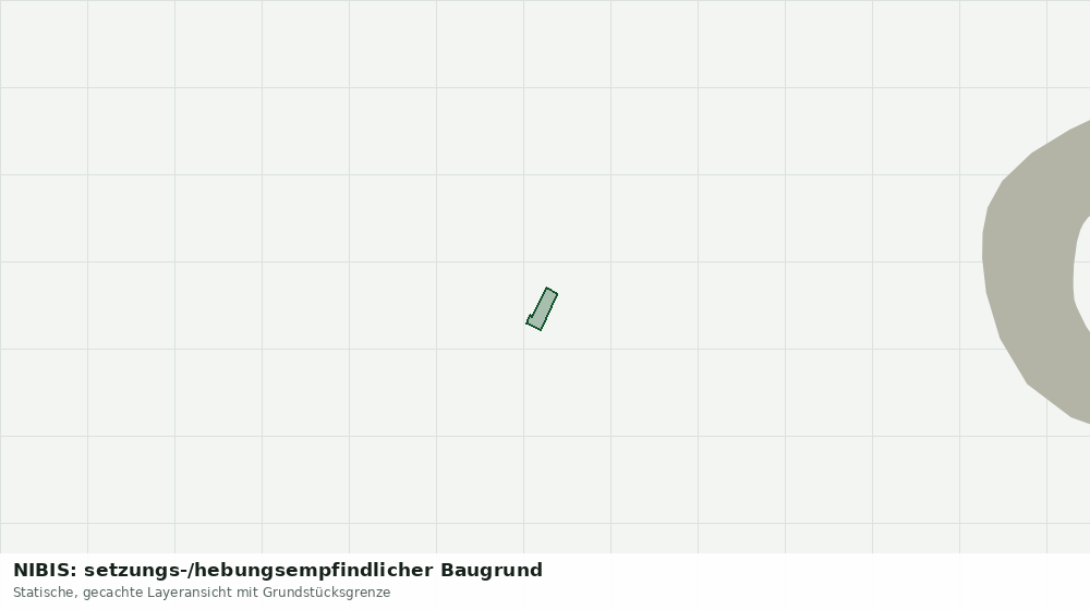 Statische Kartenansicht: NIBIS: setzungs-/hebungsempfindlicher Baugrund
