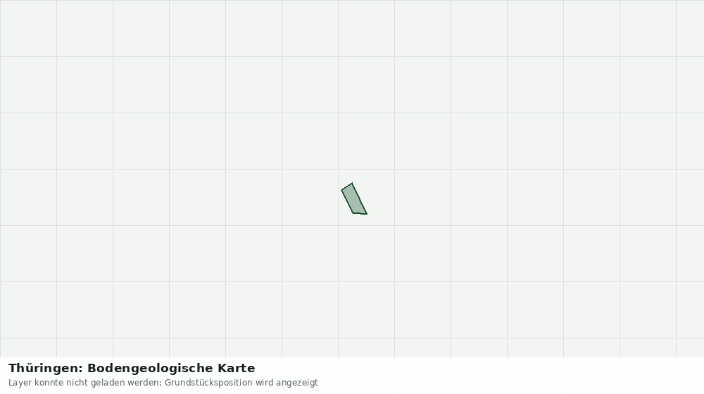 Statische Kartenansicht: Thüringen: Bodengeologische Karte