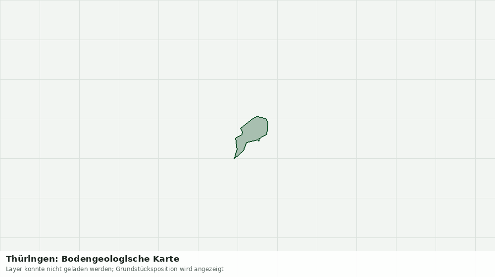 Statische Kartenansicht: Thüringen: Bodengeologische Karte
