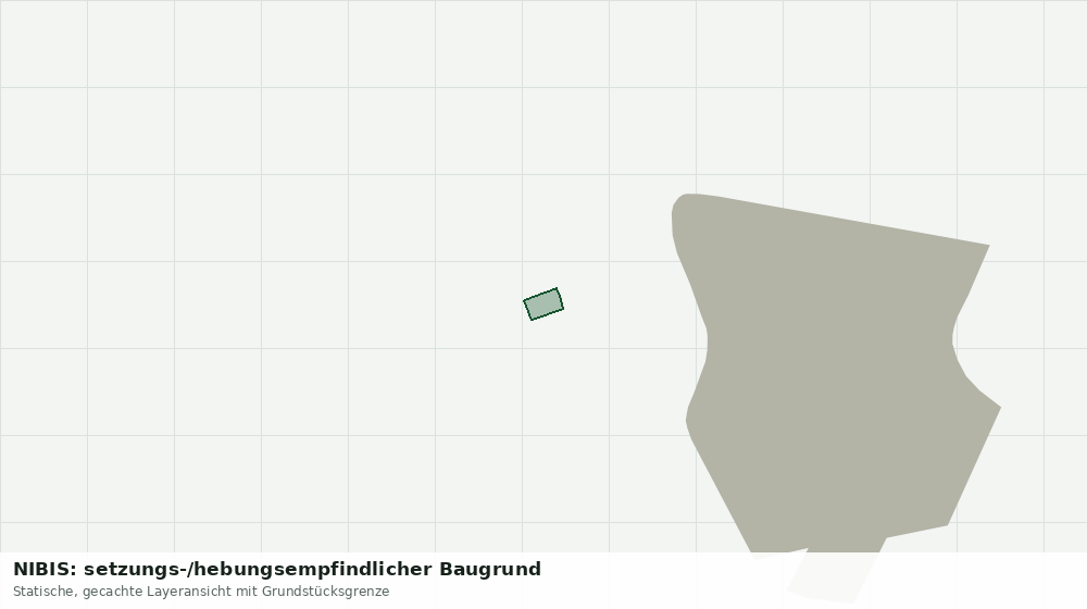 Statische Kartenansicht: NIBIS: setzungs-/hebungsempfindlicher Baugrund