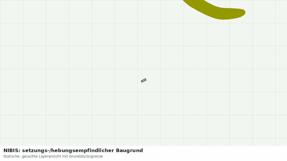 Statische Kartenansicht: NIBIS: setzungs-/hebungsempfindlicher Baugrund