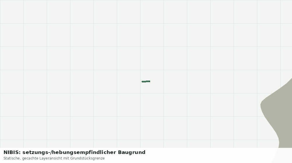 Statische Kartenansicht: NIBIS: setzungs-/hebungsempfindlicher Baugrund